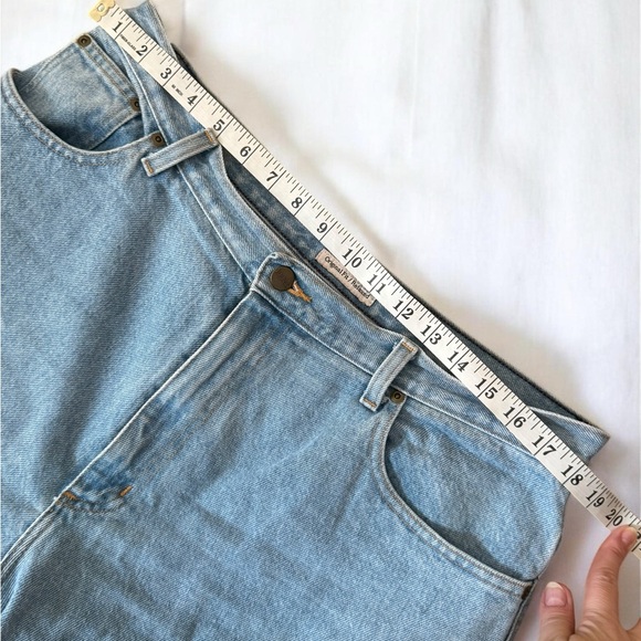 LL Bean size 16 38x30 women’s tapered straight relaxed fit 100% cotton jeans - Picture 3 of 7